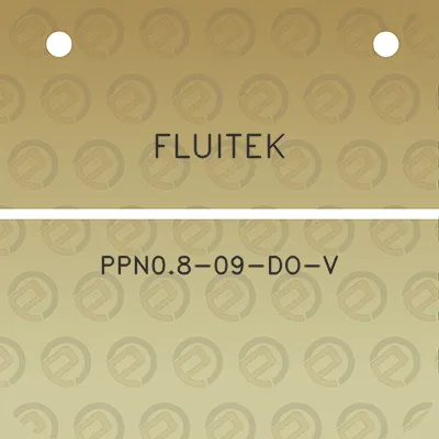 fluitek-ppn08-09-do-v