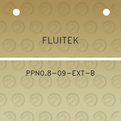 fluitek-ppn08-09-ext-b