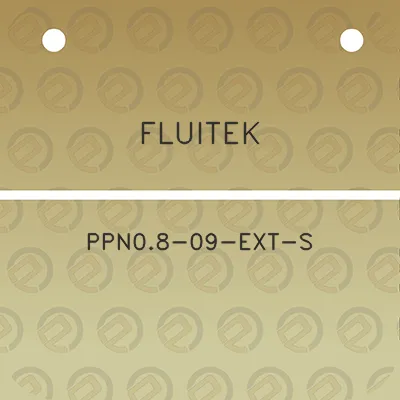 fluitek-ppn08-09-ext-s