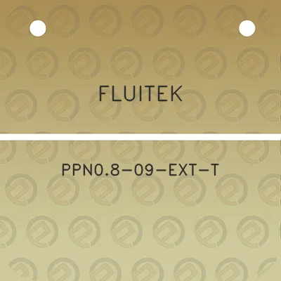 fluitek-ppn08-09-ext-t