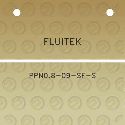 fluitek-ppn08-09-sf-s