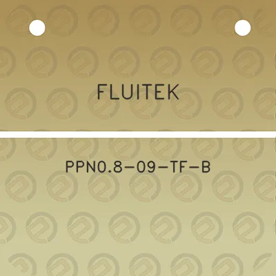 fluitek-ppn08-09-tf-b