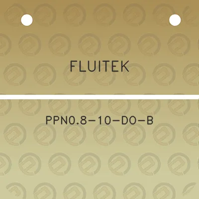 fluitek-ppn08-10-do-b