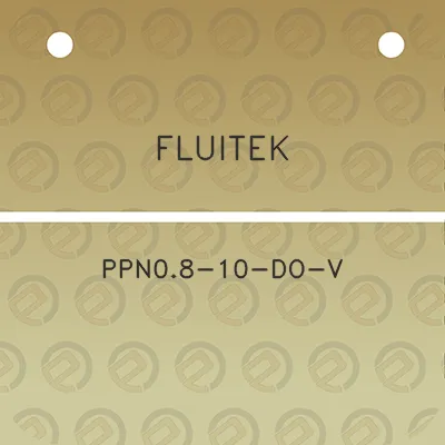 fluitek-ppn08-10-do-v