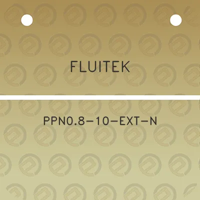 fluitek-ppn08-10-ext-n