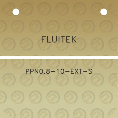 fluitek-ppn08-10-ext-s