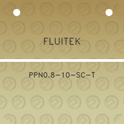 fluitek-ppn08-10-sc-t