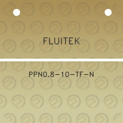 fluitek-ppn08-10-tf-n