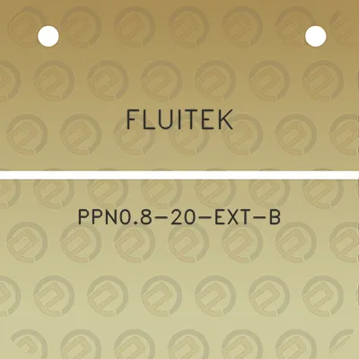 fluitek-ppn08-20-ext-b