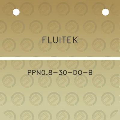 fluitek-ppn08-30-do-b