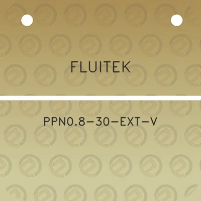 fluitek-ppn08-30-ext-v