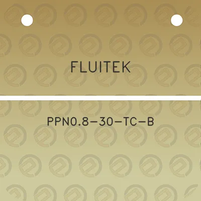 fluitek-ppn08-30-tc-b