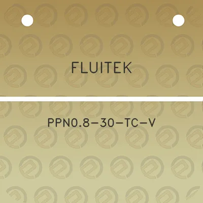 fluitek-ppn08-30-tc-v