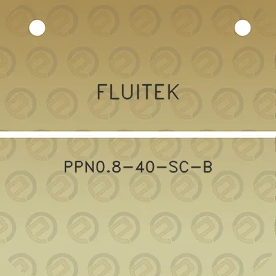 fluitek-ppn08-40-sc-b