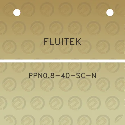 fluitek-ppn08-40-sc-n