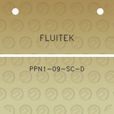 fluitek-ppn1-09-sc-d