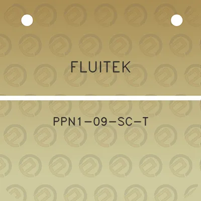 fluitek-ppn1-09-sc-t