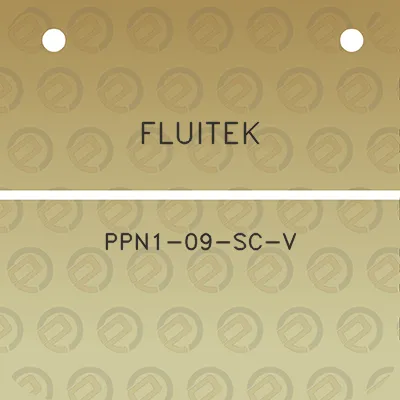 fluitek-ppn1-09-sc-v