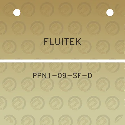 fluitek-ppn1-09-sf-d