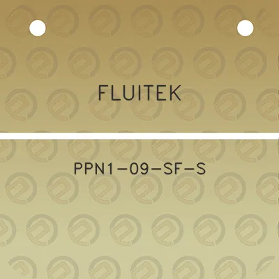 fluitek-ppn1-09-sf-s