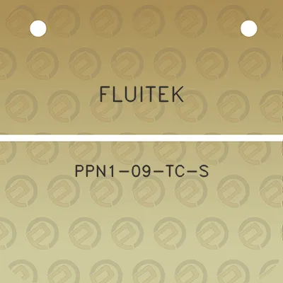 fluitek-ppn1-09-tc-s