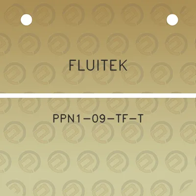 fluitek-ppn1-09-tf-t