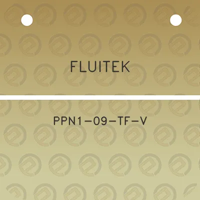 fluitek-ppn1-09-tf-v