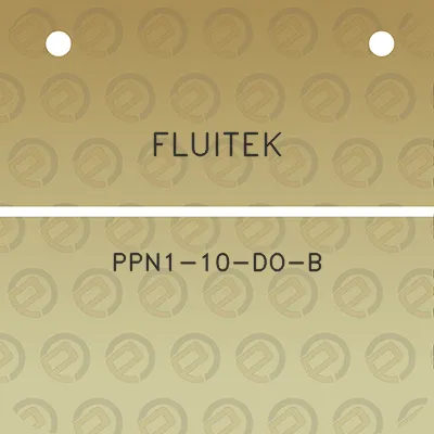 fluitek-ppn1-10-do-b