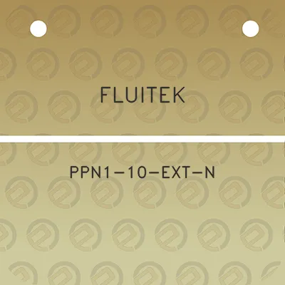 fluitek-ppn1-10-ext-n