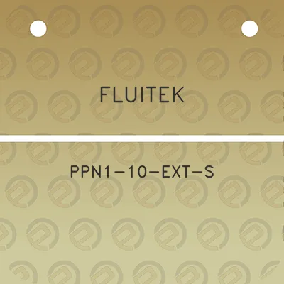 fluitek-ppn1-10-ext-s