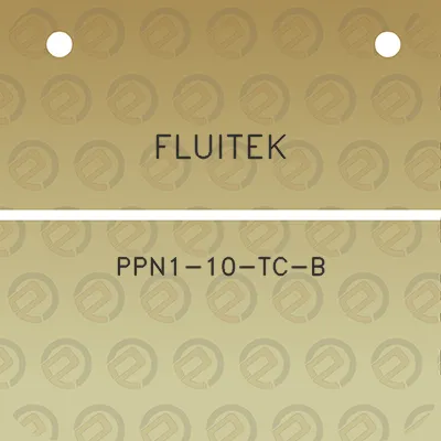 fluitek-ppn1-10-tc-b