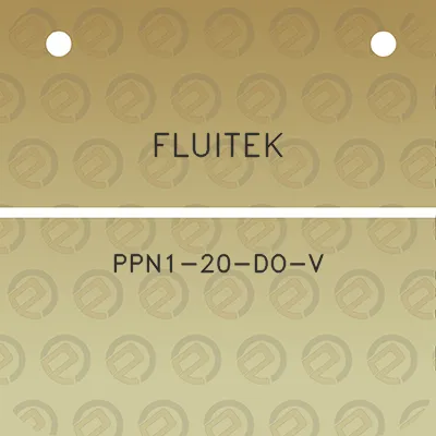 fluitek-ppn1-20-do-v