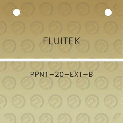 fluitek-ppn1-20-ext-b