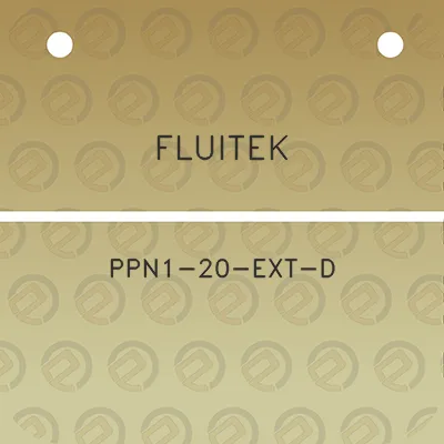 fluitek-ppn1-20-ext-d