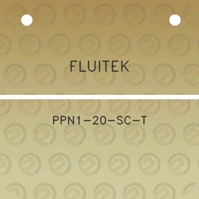 fluitek-ppn1-20-sc-t