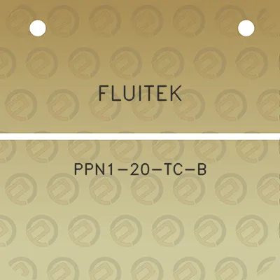 fluitek-ppn1-20-tc-b