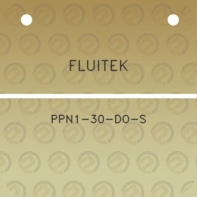 fluitek-ppn1-30-do-s