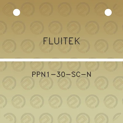 fluitek-ppn1-30-sc-n