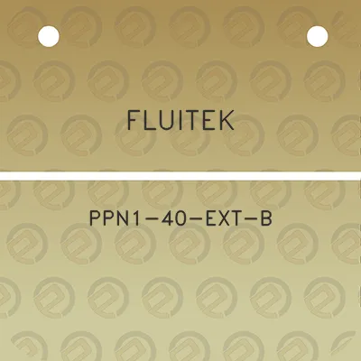 fluitek-ppn1-40-ext-b