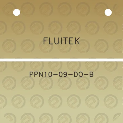 fluitek-ppn10-09-do-b