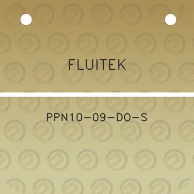 fluitek-ppn10-09-do-s