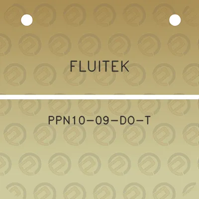 fluitek-ppn10-09-do-t