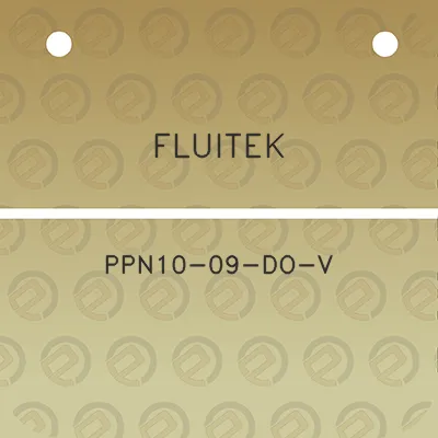 fluitek-ppn10-09-do-v