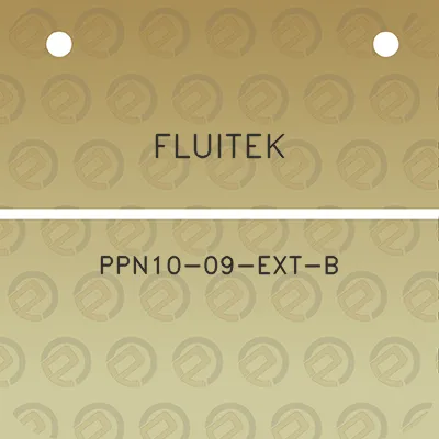 fluitek-ppn10-09-ext-b