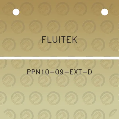 fluitek-ppn10-09-ext-d