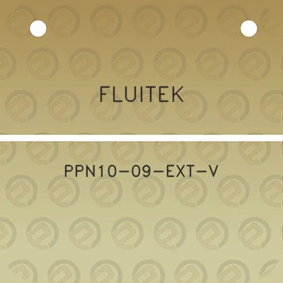 fluitek-ppn10-09-ext-v