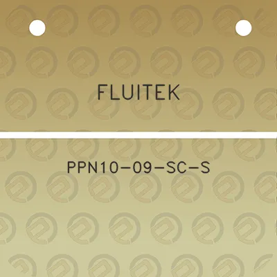 fluitek-ppn10-09-sc-s