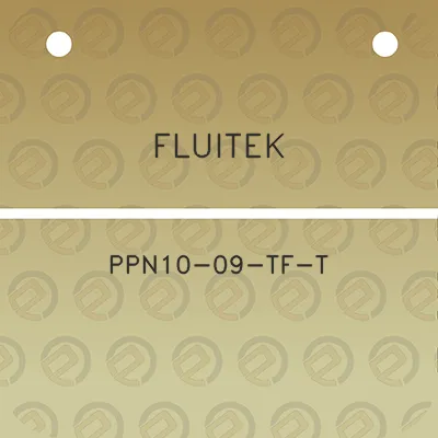 fluitek-ppn10-09-tf-t