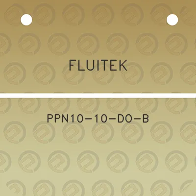 fluitek-ppn10-10-do-b