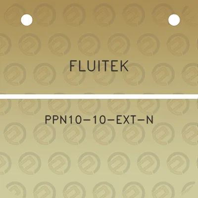 fluitek-ppn10-10-ext-n